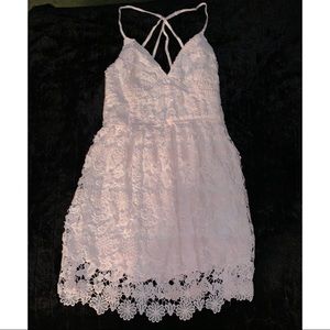 Pastel pink Hollister dress